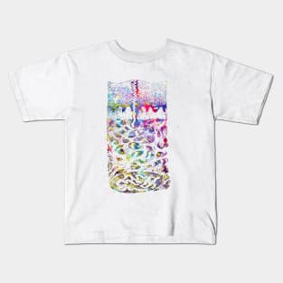 Vertical section of the skin Kids T-Shirt